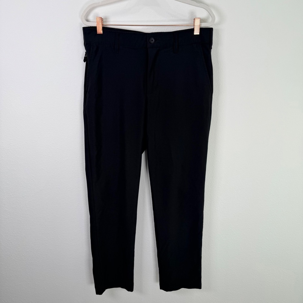 Birdie Bound Mens Black Golf Performance Pants 32x30 24BIP3531-80 Stretch